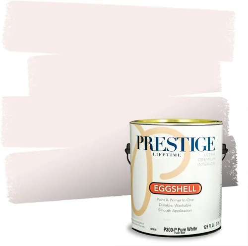 Vista 24 de Prestige Paints - Pintura exterior e imprimación en uno, 1 galón, plano, E500-P-A011GP