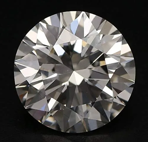 Vista 5 de VVS2 Clarity Moissanite Diamond Egl Certificado Auténtico Moissanita Suelta Blanca Redondo Corte Brillante Moissanita