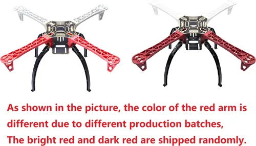 Vista 2 de YoungRC F450 Drone Frame Kit 4-Axis Airframe 17.717 in Quadcopter Frame Kit Con engranaje de deslizamiento de aterrizaje