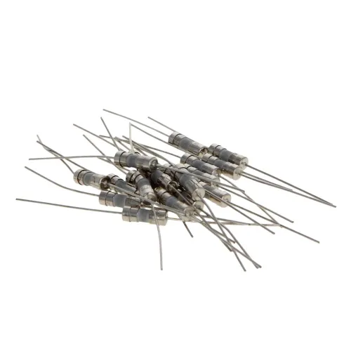 Vista 18 de Bettomshin 20 fusibles de plomo axial de tubo de cerámica T1A de 250 V, 0.142 x 0.394 in/0.14 x 0.39 pulgadas, fusible de fusión lenta de retardo