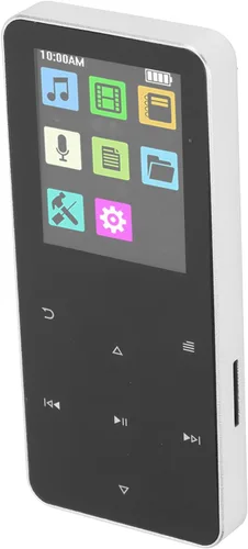 Vista 8 de Reproductor de MP3 de alta fidelidad, 1.8 pulgadas TFT pantalla táctil reproductor MP3 con auriculares para grabación (4GB)