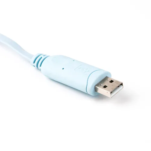 Vista 3 de Cable de consola USB para router Cisco, chipset Ftdi USB a Rj45, cable adaptador para portátiles en Windows, Mac, Linux (12 pies)