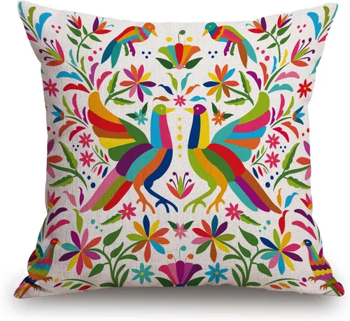Vista 8 de TSSOHU Funda de almohada de granja de 18 x 18 pulgadas, funda de almohada tropical, hojas de palma tropical, Hawaii, selva, fundas de almohada Tss11