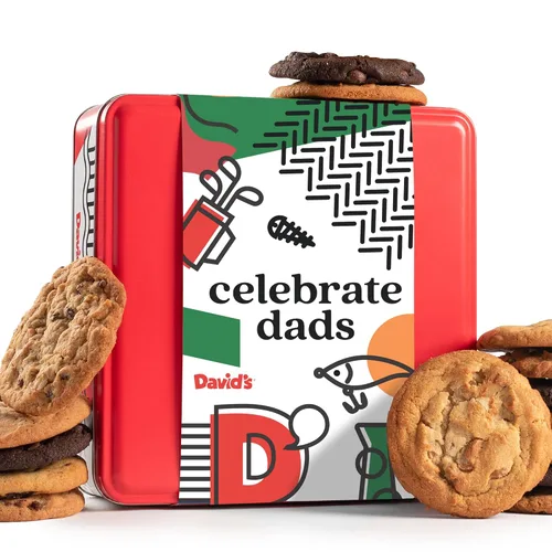 Vista 11 de David's Cookies Galletas recién horneadas – Deliciosa variedad suave hecha a mano – Exquisito regalo gourmet para amigos y familiares en ocasiones