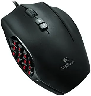 Vista 2 de Logitech 910-003879 Logitech G600 Mmo Usb Laser Gaming Mouse