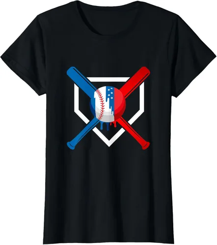 Vista 49 de Ropa de béisbol - Camiseta de béisbol, Negro -, Pequeña