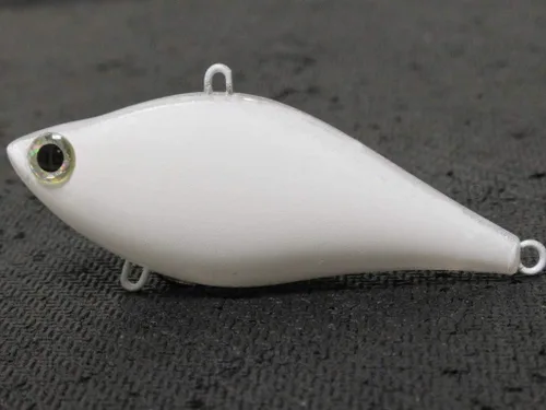 Vista 43 de 10 Señuelo en Blanco sin Pintar Minnow Crankbait de Agua Superior sin Labios Jerkbait Señuelos de Pesca