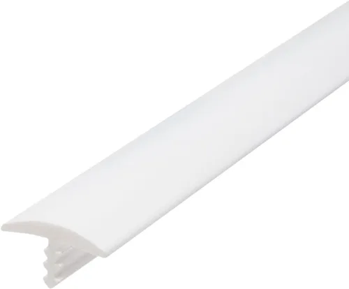 Vista 25 de Outwater Industries 25 pies almendra 5/8 pulgadas centro Barb Tee Molding T Molding Hobbyist Pack, pequeños proyectos, máquinas de arcada y mesas