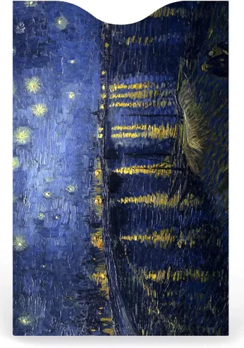 Vista 4 de Fundas de bloqueo RFID para tarjetas de crédito (juego de 6) - Fine Art 2 - Paquete variado, Bellas Artes 2