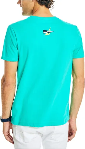 Vista 3 de Nautica Camiseta gráfica de vela hecha de forma sostenible