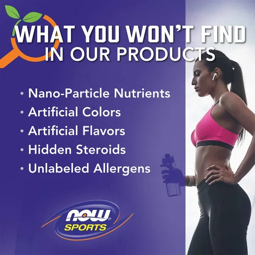 Vista 7 de NOW Sports Nutrition, D-Ribosa 750 mg, certificado sin OMG, producción de energía*, 120 cápsulas vegetales
