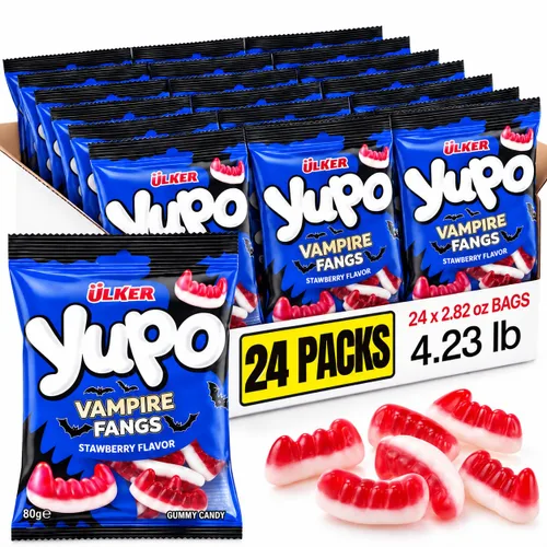 Vista 11 de Ceres Gourmet Gomitas de cola, paquete de 24 bolsas de caramelos de cola masticables a granel (24 x 2.8 onzas), paquete de caramelos de gomitas