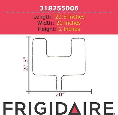 Vista 3 de Frigidaire - Electrolux 318255006 Frigidaire Element de repuesto, color negro