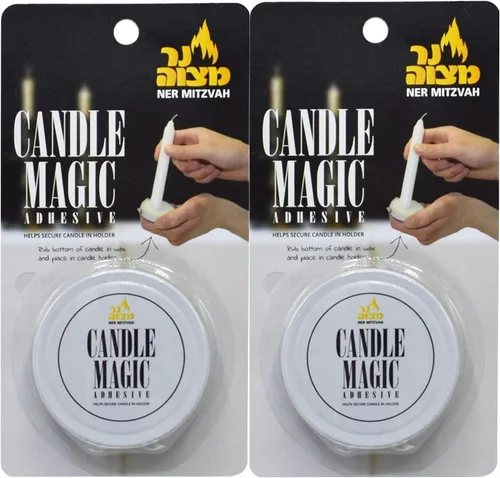 Vista 5 de Pegamento adhesivo para velas cónicas - Candle Magic