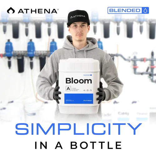 Vista 6 de Athena Bloom Parte A - 5 galones Nutrientes hidropónicos líquidos para plantas con flores y frutas LQ-BLA-5G
