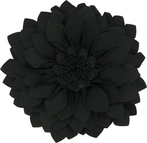 Vista 15 de SARO LIFESTYLE Almohada de fieltro en forma de flor