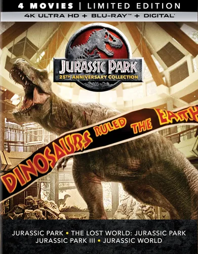 Vista 2 de Jurassic Park 25th Anniversary Collection Blu-ray