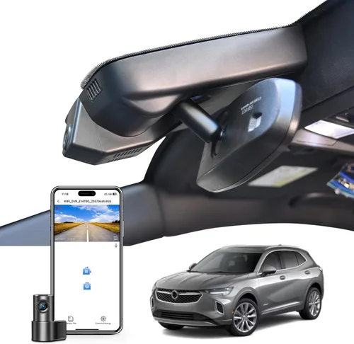 Vista 15 de Mangoal Cámara de tablero delantera 4K y trasera de 1080p para Buick Enclave 2018-2024 (modelo A), se prefiere Base Essence Premium Avenir