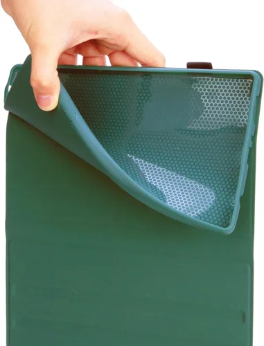 Vista 8 de Funda con teclado para Samsung Galaxy Tab A7 Lite 8.7" 2021, color verde oscuro