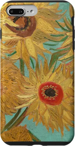 Vista 11 de Vincent van Gogh - Carcasa para iPhone XS, diseño de girasoles