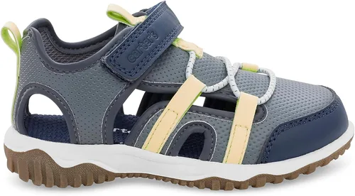Vista 3 de Carter's Sandalia unisex Metheor2 para niños, Gris