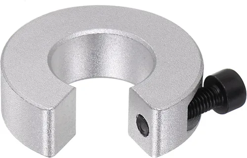 Vista 6 de HARFINGTON Juego de collar de eje para riel lineal SBR16, collar de eje de abrazadera con tornillo de ajuste orificio de 0.630 in, diámetro exterior