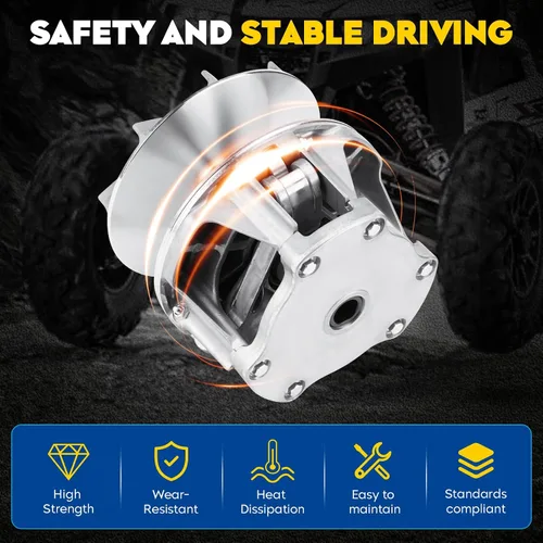 Vista 3 de YOUXMOTO Embrague de accionamiento primario para Polaris Sportsman 850 550 1000 XP/Touring XP Scrambler 850 XP 2011 2012 2013 2014 2015 2016 2018