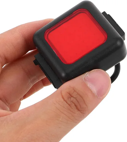 Vista 4 de VANZACK Bicycle Light Set Compact Off-Road Bike Front Headlight Rear Tail Light USB Rechargeable Waterproof for Outdoor Cycling