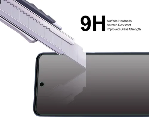 Vista 4 de Supershieldz Paquete de 2 protectores de pantalla de vidrio templado antiespía para Motorola Moto G Stylus (2022) / Moto G Stylus 5G (2022)