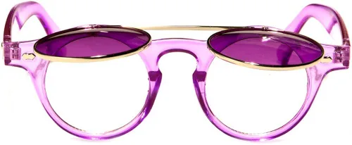 Vista 2 de Django Levante - Gafas de sol con tapa redonda de 42 mm para mujer y hombre