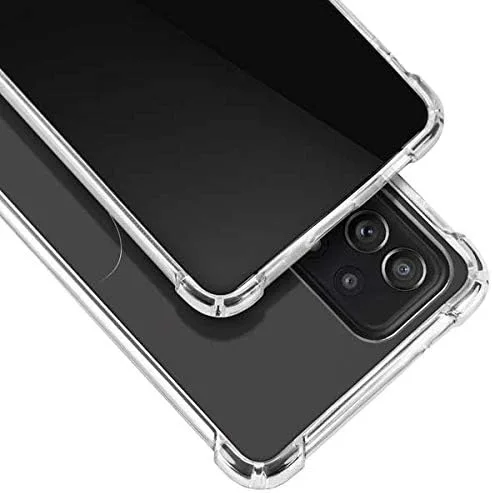 Vista 3 de Skinit Funda transparente compatible con Galaxy A52 5G, diseño oficial de Mickey Mouse de Disney, en blanco y negro