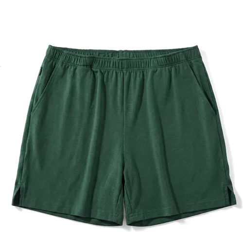 Vista 27 de AIMPACT Pantalones cortos de pijama para hombre con entrepierna de 4 Negro