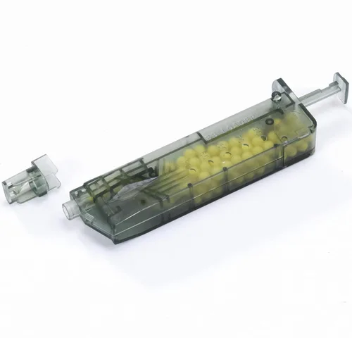 Vista 3 de MetalTac Airsoft Cargador de velocidad con capacidad de 100 BBs