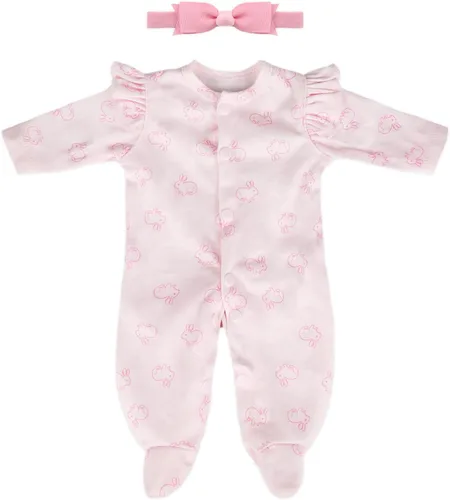 Vista 5 de CARANOVO 3 juegos de accesorios para muñecas de bebé, ropa y sombrero para muñeca de 10 pulgadas, accesorios para regalo de muñeca