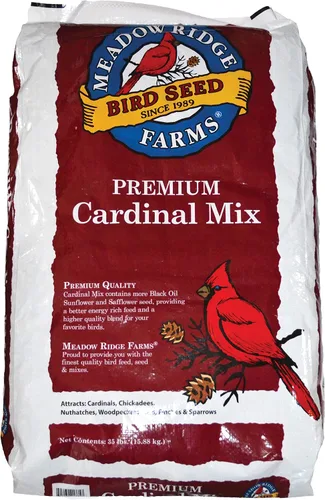 Vista 4 de Mezcla de semillas de pájaro cardenal de lujo, bolsa de 17 libras