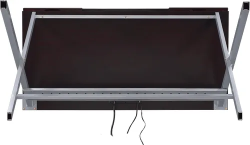 Vista 11 de Coaster Furniture Connect-It 800117 - Escritorio con tomacorriente/compartimento de almacenamiento integrado, capuchino