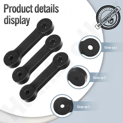 Vista 7 de Kit de montaje de campana de ensacadora/pestillo de canaleta para piezas de repuesto Craftsman Bagger Parts 109808X 109808X 160793, también