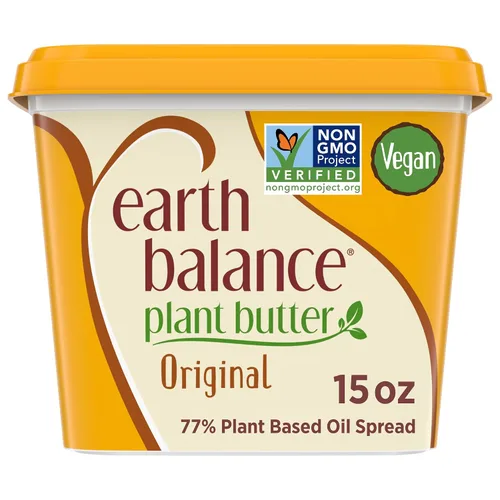 Vista 2 de Earth Balance Aceite de oliva virgen extra mantecoso, 13 onzas, 6 por caja.