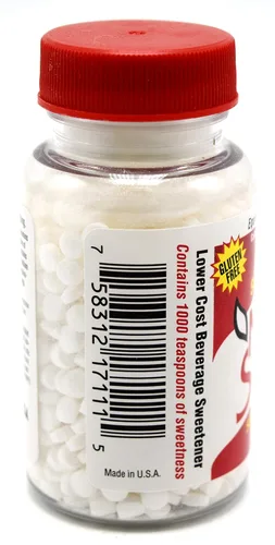 Vista 4 de Necta Sweet Sustituto de azúcar de sacarina 1/4 grano, 1000 tabletas - Paquete de 4