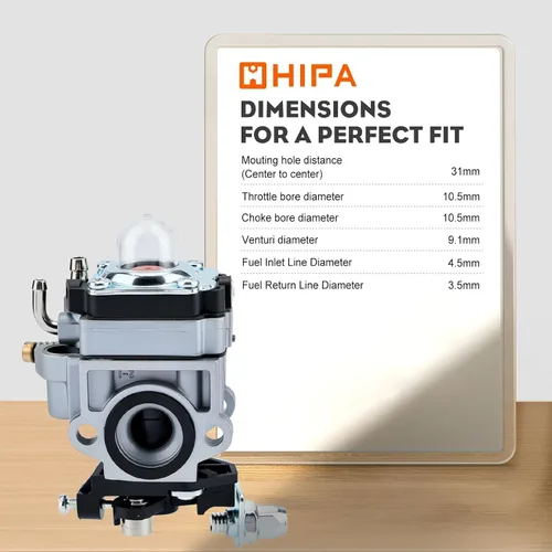 Vista 7 de Hipa SRM-260 Carburador para Echo SRM-261T PAS-260 PB260L PPT260 PAS260 SRM261T SRM260 PE260 SRM260 SRM261 PAS261 PE261 SHC-260 SHC-261 Piezas