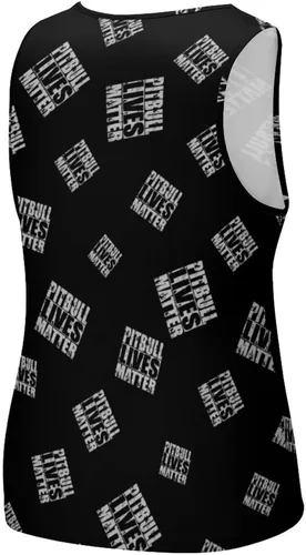 Vista 3 de Pitbull Lives Matter Men's Tank Top Full Print Vest Casual Sleeveless Tees Workout Gym T-Shirts