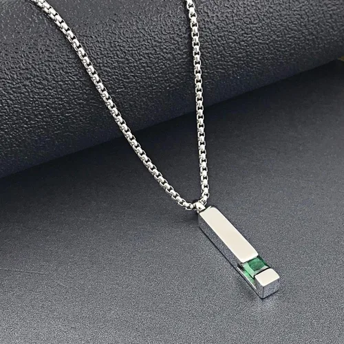Vista 56 de YOUFENG collar con urna para cenizas, cubos de piedras natales, urna para cenizas humanas, collar de urna de cremación, relicario, recuerdo