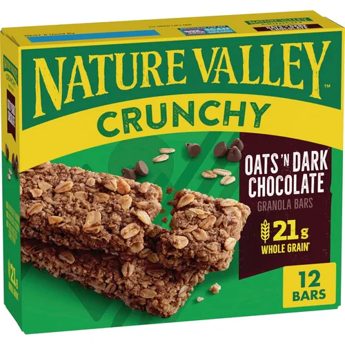 Vista 17 de Nature Valley Barras de granola crujientes, Apple Crisp, caja de edición limitada, 12 barras, 8.94 oz (6 bolsas)