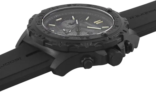 Vista 4 de Isobrite Explorer edición limitada cronógrafo reloj ISO3008