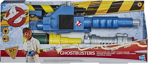 Vista 4 de Ghostbusters Proton Blaster M.O.D. Juguete de rol personalizable para niños a partir de 5 años. Kit personalizado combinado con luces y sonidos