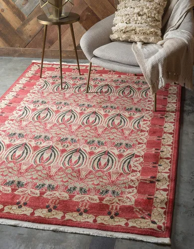 Vista 32 de Unique Loom Edinburgh Collection - Alfombra rectangular (2 pies x 3 pies 1 pulgada, rectangular, azul marino/bronceado)