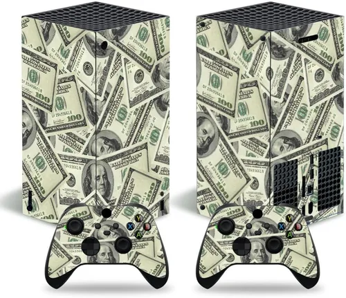 Vista 20 de Xbox Series S Stickers Full Body Vinyl Skin Decal Protective Cover for Microsoft Xbox Series S Console and Controllers (Series S A)