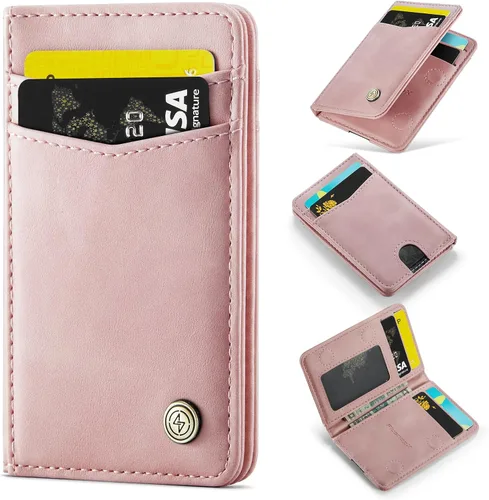 Vista 16 de Cartera delgada para hombre y mujer Me99, Negro, Minimalista