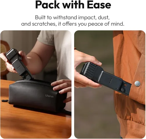 Vista 5 de ULANZI PK-07 Funda Protectora para Lente y Tapa Protectora para DJI Osmo Pocket 3/Xtra Muse, Accesorios de Funda Protectora, Funda para Gimbal