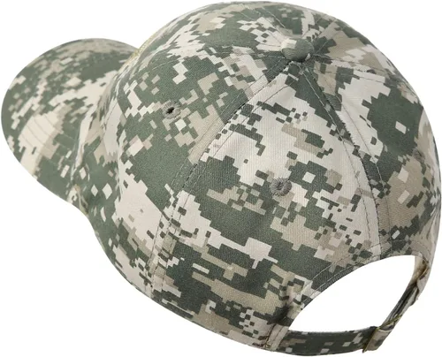 Vista 22 de IIN Gorra de béisbol con bandera estadounidense para hombres y mujeres, de perfil bajo, militar, militar, militar, para papá
